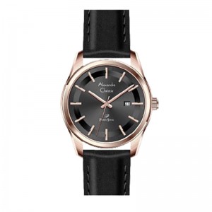 Alexandre Christie AC 1027 Rosegold Black Lady LDLRGBA
